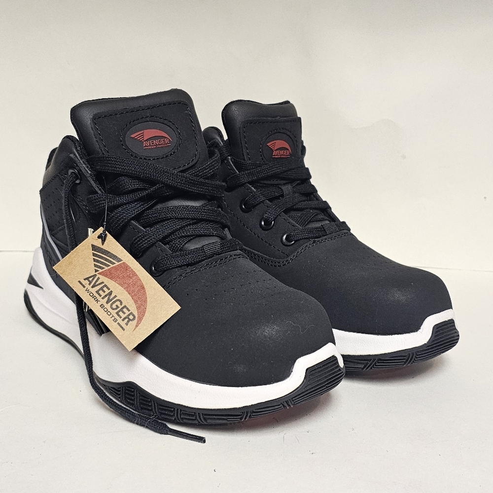 NEW! Avenger Reaction A830 Black Work & Electrical Hazard Boots Size 7.5 Wide